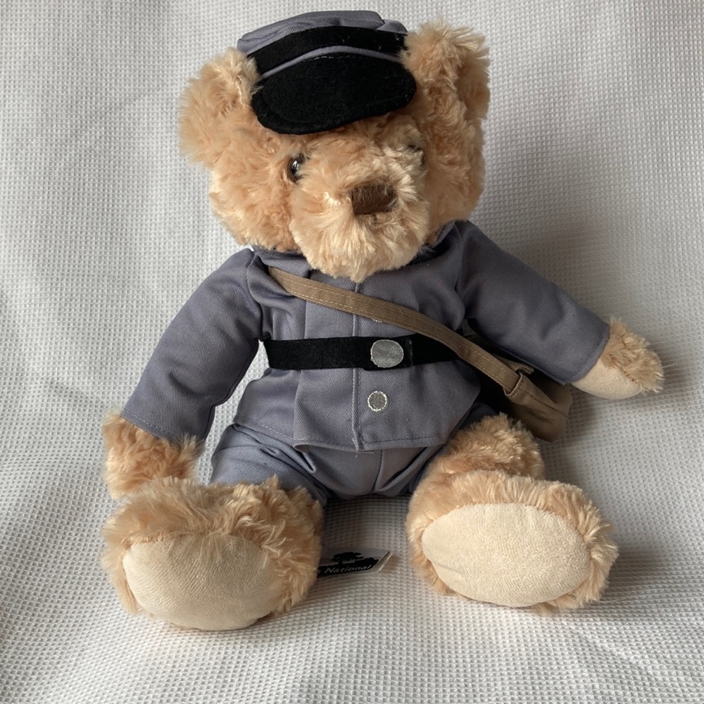 Eastern National Soft Plush Stuffed Animal Toy Bear Mailman Uniform OS